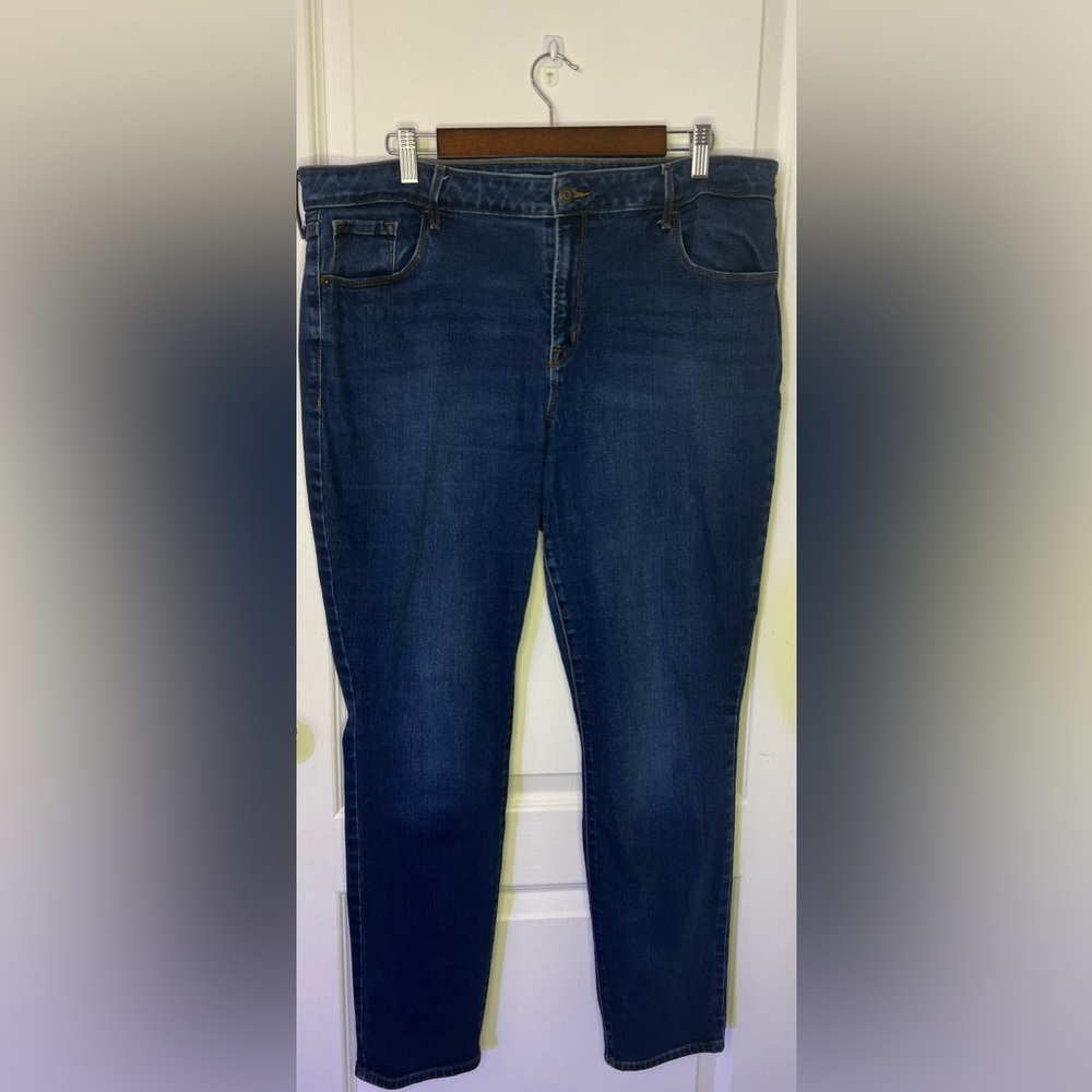 Old Navy Denim Jeans Pop Icon Skinny Size 18